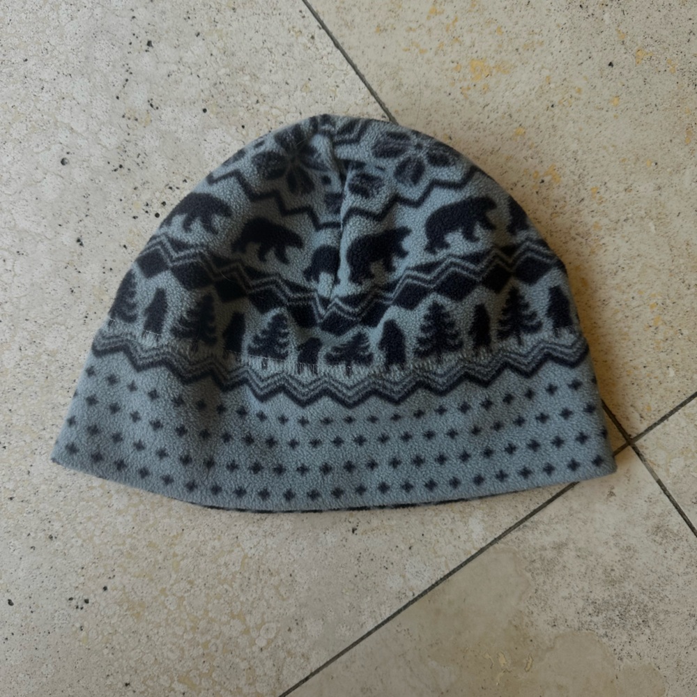 Chubbies Men’s Gray And Black Patterned Beanie Tr… - image 3